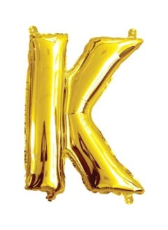 Letter K Foil Balloon 80x20centimeter