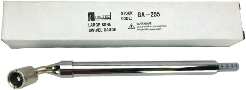 Haltec GA-255 Large Bore Swivel Foot Air Gauge 360 Degree Swivel 10-150 psi - Image 3