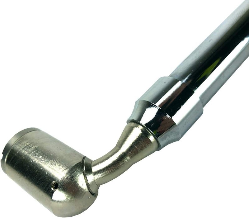 Haltec GA-255 Large Bore Swivel Foot Air Gauge 360 Degree Swivel 10-150 psi - Image 5