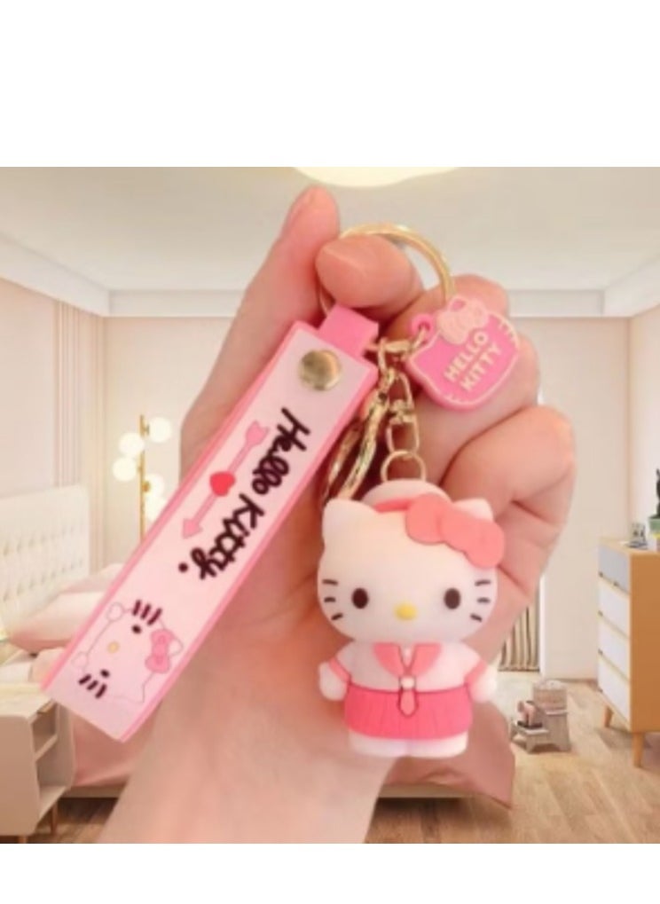 Hello Kitty Hello Kitty Soft Rubber Doll Keychain  - Image 1