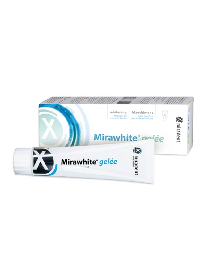 Miradent Mirawhite Gelee Whitening Toothpaste 100ml - Image 2