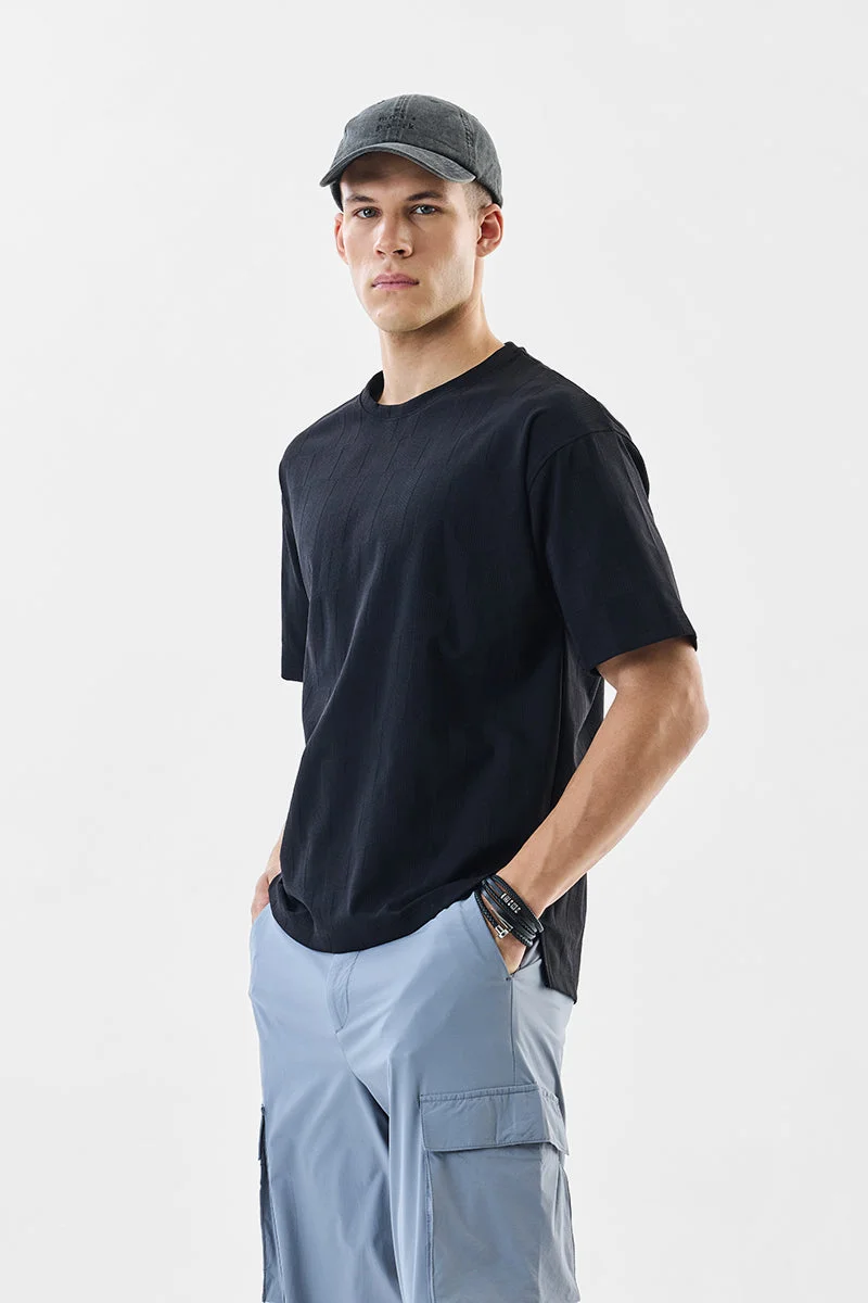 SNITCH Self-design Stretch Oversized T-Shirt