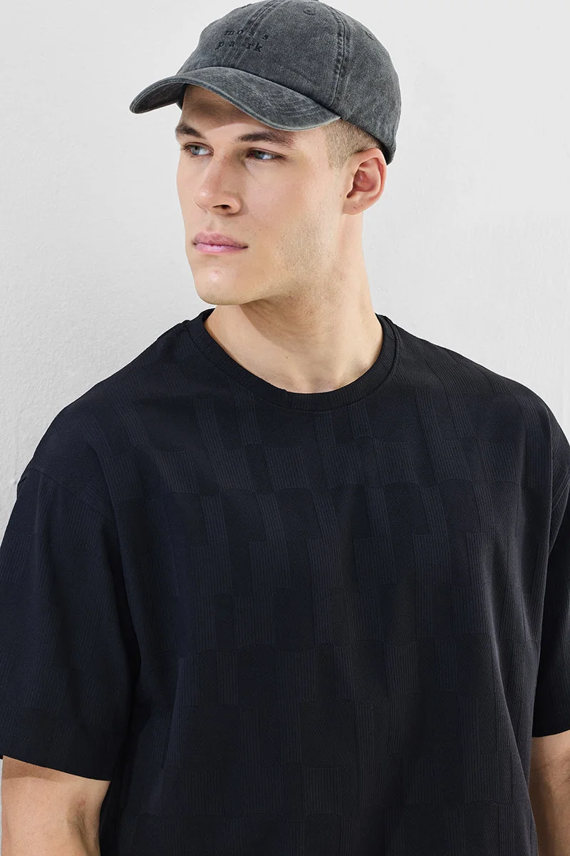 SNITCH Self-design Stretch Oversized T-Shirt