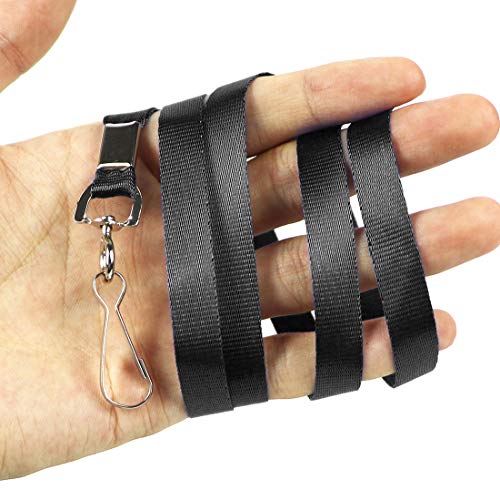 Bird Fiy Bulk Lanyards for Id Badges 50Pack Nylon Neck Flat Lanyard for Name Tag Badge Id Card - Image 5