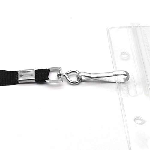 Bird Fiy Bulk Lanyards for Id Badges 50Pack Nylon Neck Flat Lanyard for Name Tag Badge Id Card - Image 3