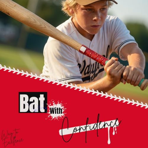 Waycel Bat Grip Tape – 0.5mm / 1.1mm / 1.8mm – Baseball & Softball Bat Wrap – Anti-Slip Batting Grip Tape for Baseball Bats & Softball Bats – Ice Cream Style (Blueberry Blitz, 1.1 mm) - Image 5