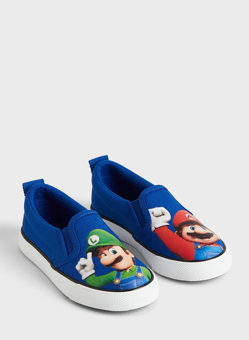 H&M Kids Printed Slip On Shoes