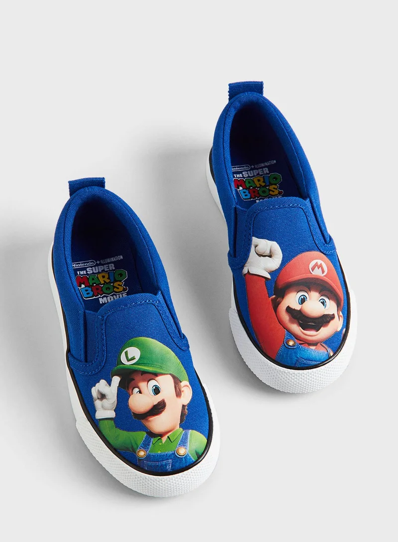 H&M Kids Printed Slip On Shoes