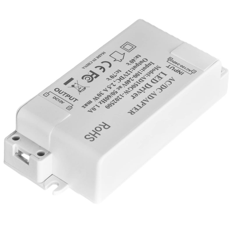 Dimmable 30W LED Driver 12V ABS Transformer No Flicker For Kitchen Bathroom Lighting - Image 5