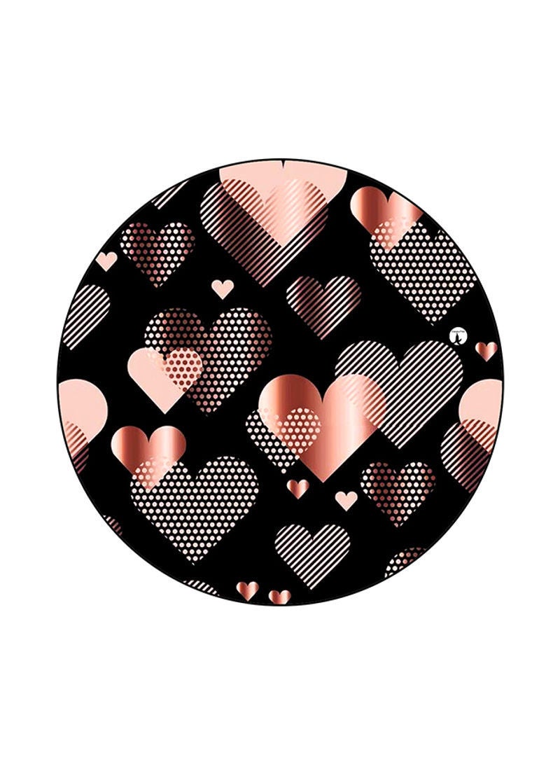 RKN Hearts Print Mouse Pad Multicolour