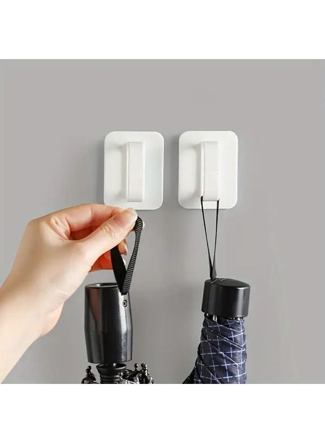 2pcs Heavy Duty Multi Purpose Hooks No Tools Needed Space Saving Organizer Kitchen Bathroom Office - Image 2