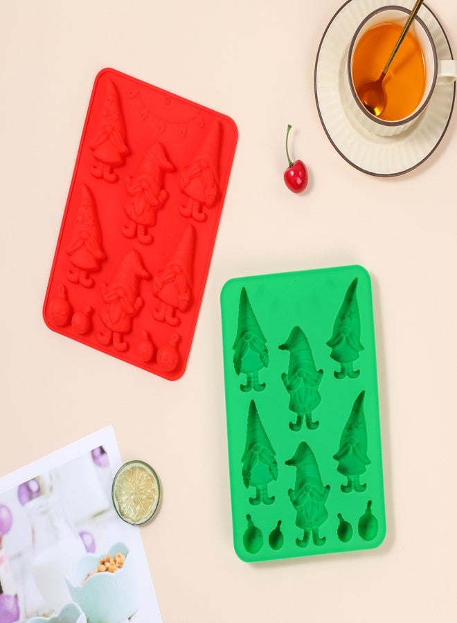 Apiocmy 2 Pack Christmas Silicone Mold for Baking - Christmas Chocolate Candy Molds for Handmade Soap, Chocolate, Jello, Cake Cupcake Decoration, Candy and Candles - Image 5