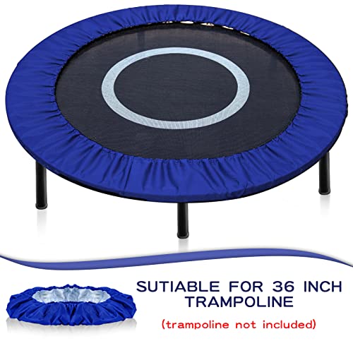 Tatuo Trampoline Spring Cover Round Small Trampoline Replacement Safety Cover 600D Oxford Cloth Optional for Serviceable Waterproof Frame for Home36 Inch6 HoleBlue - Image 3