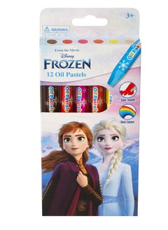 Disney Frozen 12Pc Oil Pastels  - Image 1