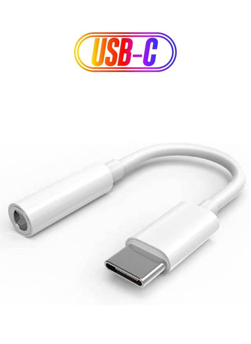 Raxoom USB Type C to 3.5mm Female Headphone Jack Adapter â€“ Aux Audio Cable for Seamless Connectivity - Image 1