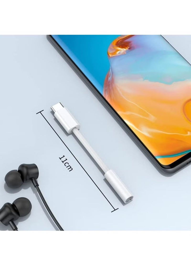 Raxoom USB Type C to 3.5mm Female Headphone Jack Adapter â€“ Aux Audio Cable for Seamless Connectivity - Image 4