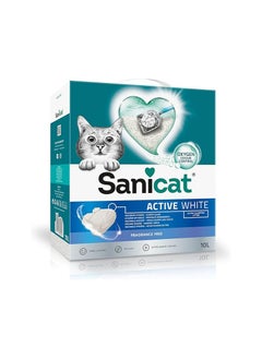 Sanicat Sanicat Active White 10L Unscented - Clumping Cat Litter  - Image 1
