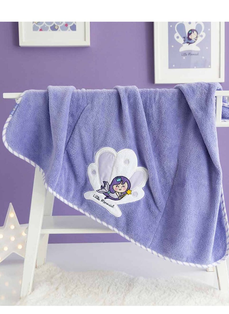 Milk & Moo Milk&Moo Little Mermaid Ultra Soft Swaddle Baby Blanket  - Image 4
