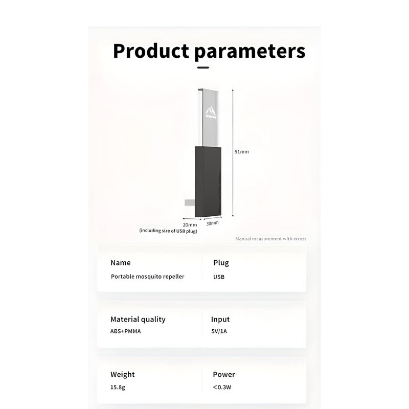 Ultrasonic Bug Repellent - Ultimate Insect-Control Device for Eliminating Household Pests like Mosquitoes and Bed Bugs, Offering Eco-Friendly Radiation and Attractive LED Lighting - Image 2