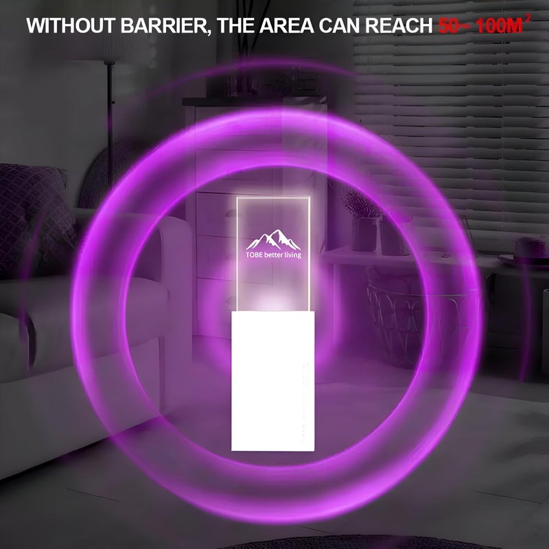 Ultrasonic Bug Repellent - Ultimate Insect-Control Device for Eliminating Household Pests like Mosquitoes and Bed Bugs, Offering Eco-Friendly Radiation and Attractive LED Lighting - Image 4