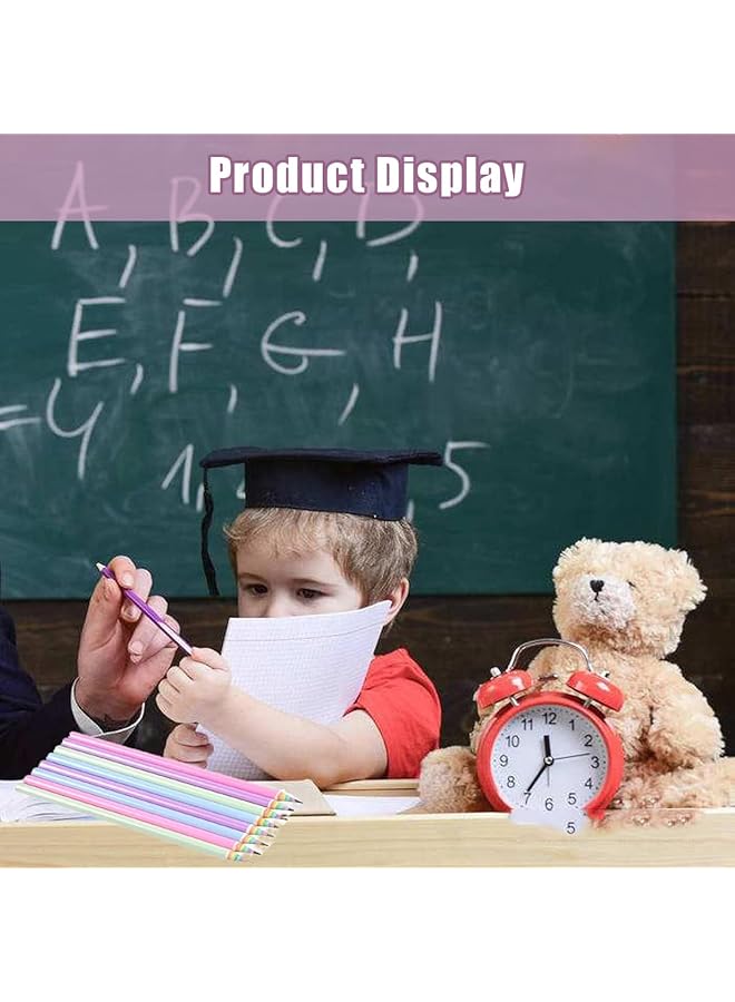 erorex Color Pencil Eraser Pencil Tip Eraser Eraser Cap Kids Pencil Eraser Pencil Tip Eraser Bulk 100Pcs Color Mix - Image 2