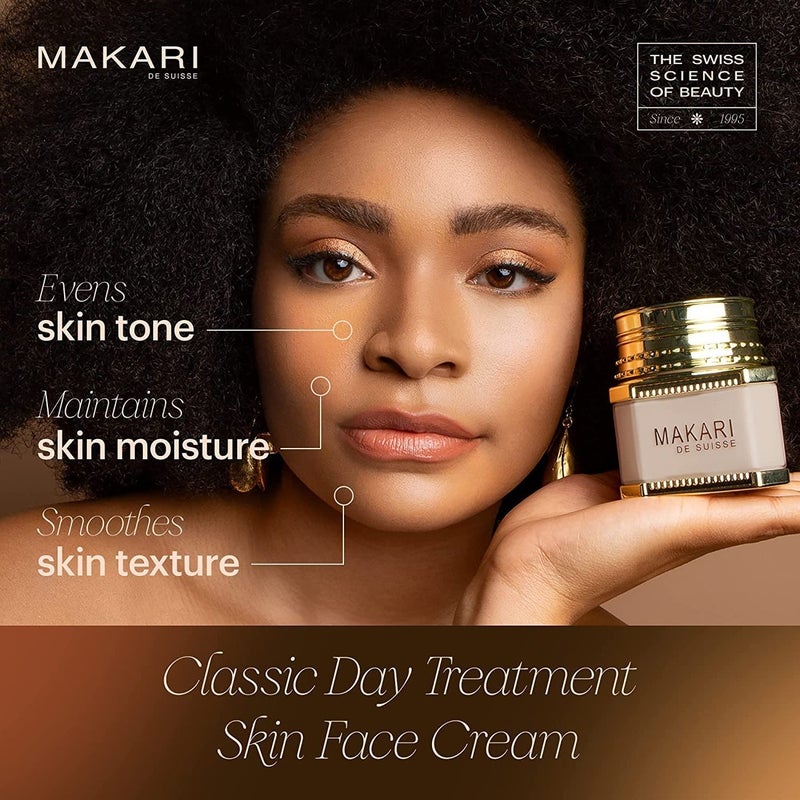 MAKARI Classic Day Radiance Face Cream (1.85 fl oz) | Daily Moisturizing Cream for Marks and Uneven Areas | Hydrating Day Cream for Dry & Maturing Skin - Image 4