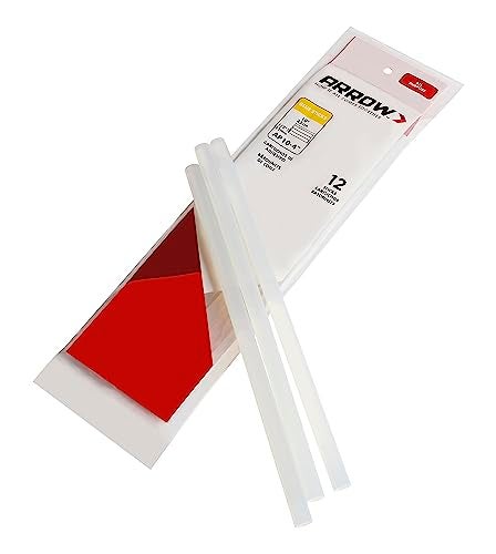 Arrow Fastener Arrow AP10-4 All Purpose Full Size Glue Sticks for Hot Glue Guns, Use for High Temp and Low Temp Crafting, Hobbies, and General Repair Projects, 10-Inch by 1/2-Inch, Clear, 12-Pack - Image 2