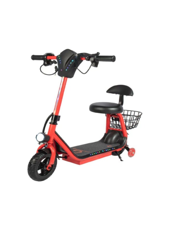 Kugoo A1 Kids Electric Bike with Multicolor Lights - Max Speed 20km/h - Medium Speed Mileage 10km - Motor Power 250W Battery 36V/3.6Ah