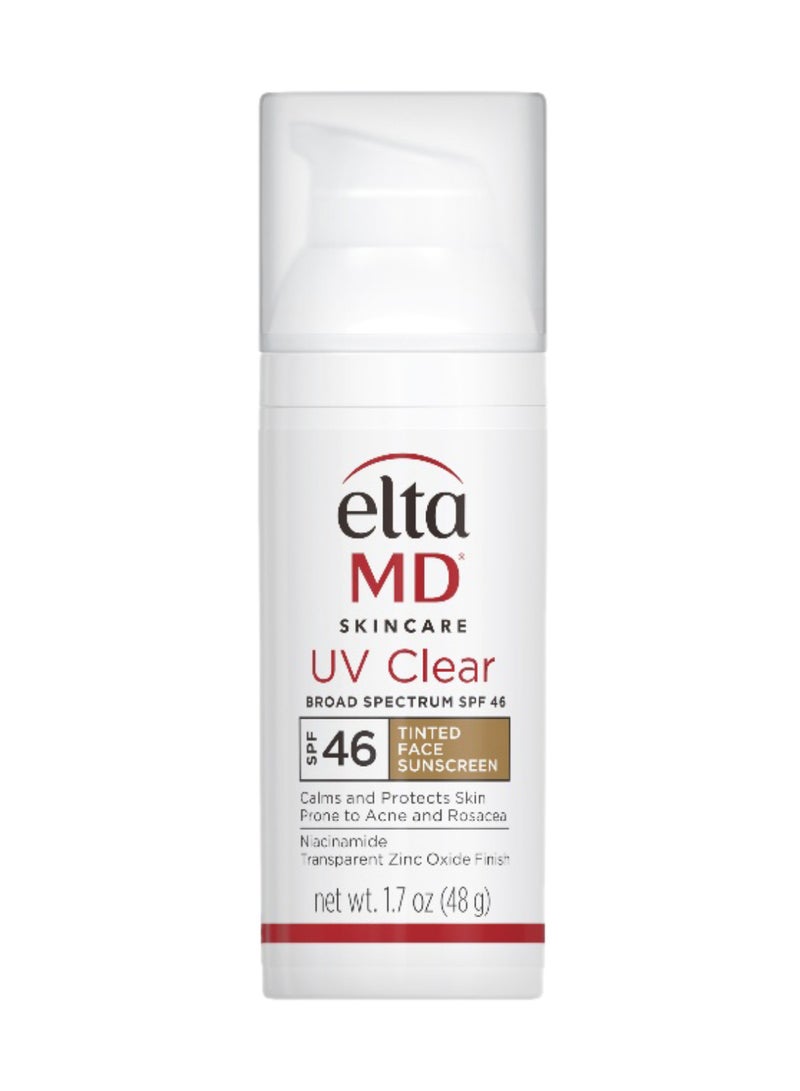 EltaMD واقي شمس شفاف واسع الطيف SPF 46 ملون - Image 1