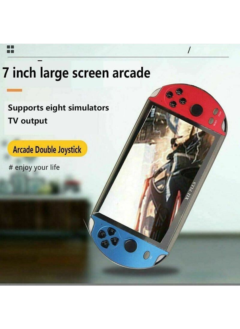 Generic - X12 Plus Video Game Console Retro Handheld 7Inch HD Classic Games Game Player Console For PS1 GBA FC SFC MD NEOGEO GB CPS GBC - Image 1