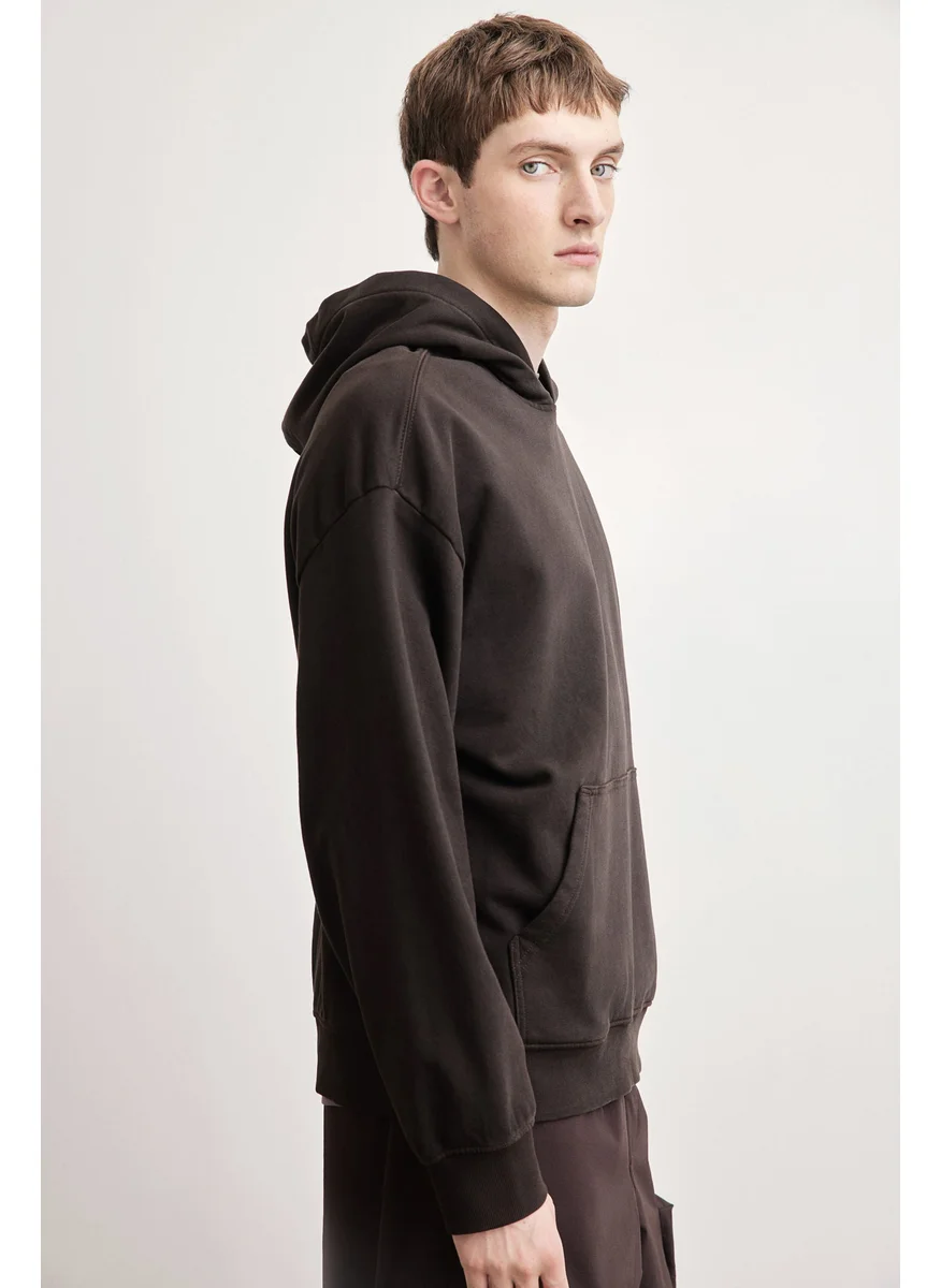 H&M Loose Fit Washed Hoodie