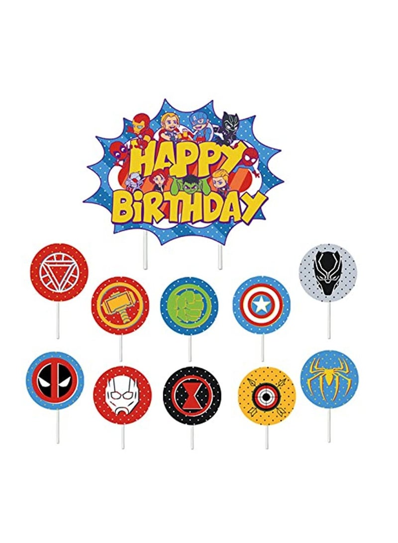 سوبر هيرو زينة عيد ميلاد الحزب سوبر هيرو لوازم الأطفال الفتيان والفتيات - Image 3