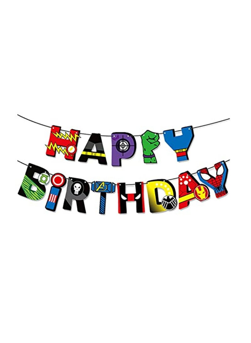 سوبر هيرو زينة عيد ميلاد الحزب سوبر هيرو لوازم الأطفال الفتيان والفتيات - Image 4