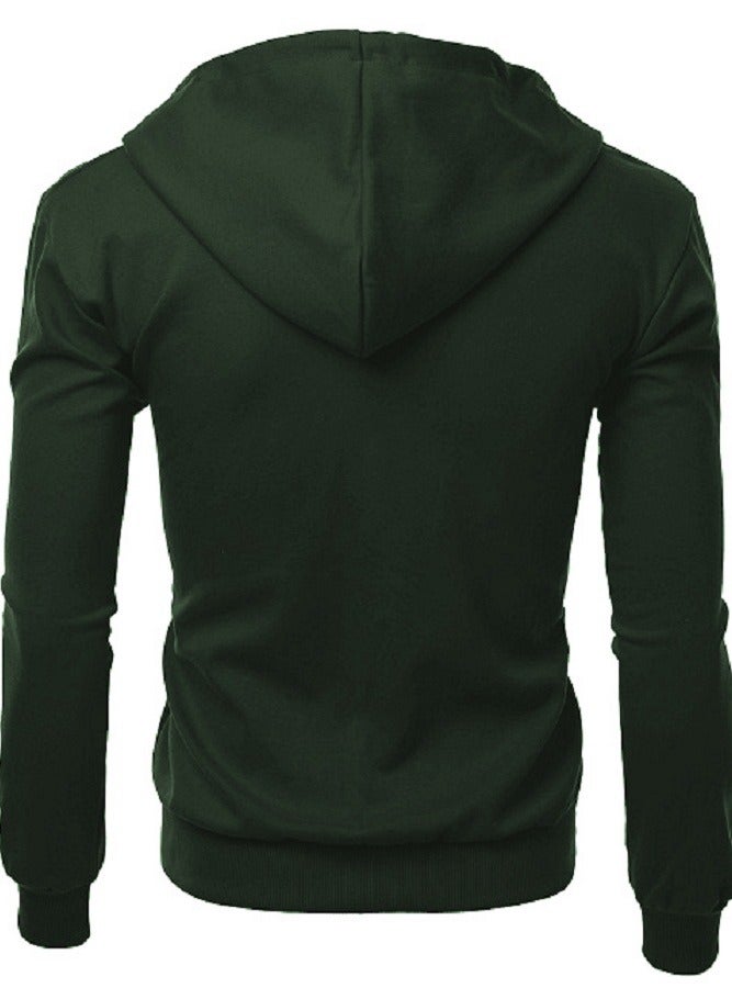 general Casual Zipped Hooded Sweatshirt - Image 2