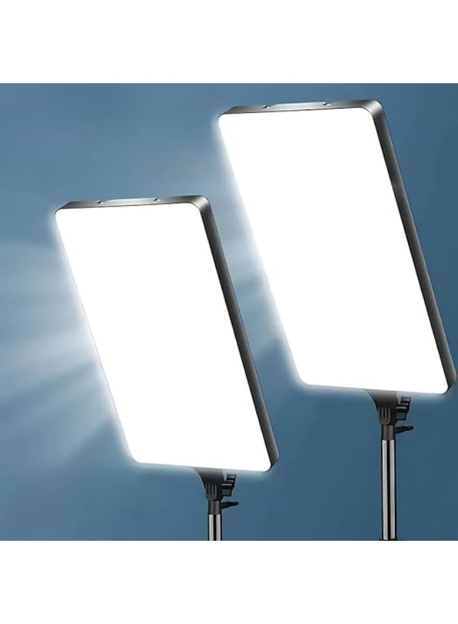 32-Inch 100W LED Soft Light Panel – Dimmable Studio Video Light with Remote Control, 2700K-5700K Adjustable, CRI 95+ – For Photography, YouTube, Makeup & Live Streaming  - Image 1