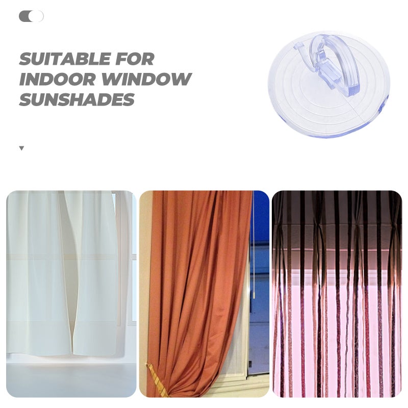 100pcs الزجاج الأمامي كوب شفط Sunshade 3.5 سم الزجاج الأمامي وسادة شفط المصاصة - Image 3