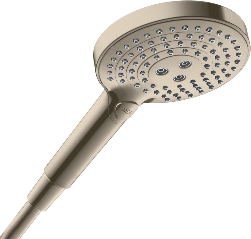 AXOR AXOR ShowerSolutions Low Flow 5inch Handheld Shower Head Modern 3 PowderRain Rain Whirl 26052821