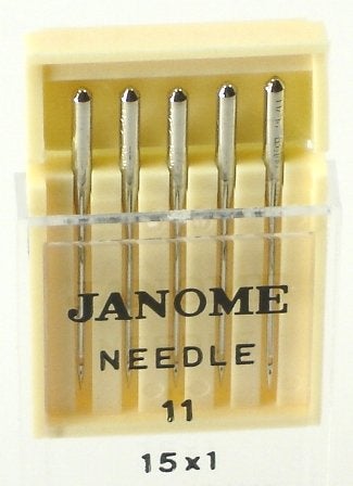 Janome Sewing Machine Universal Needle Size 11 in 5 needles per pack - Image 2