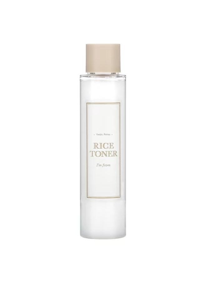 I'M FROM Rice Toner, 5.07 fl oz (150 ml) 
