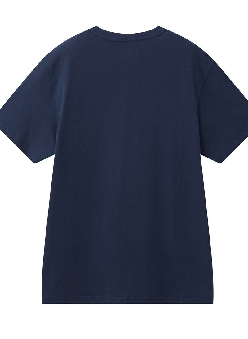 جيوردانو تيشيرت رجالي قطن بقصة ضيقة وطبعة مميزة - Image 2