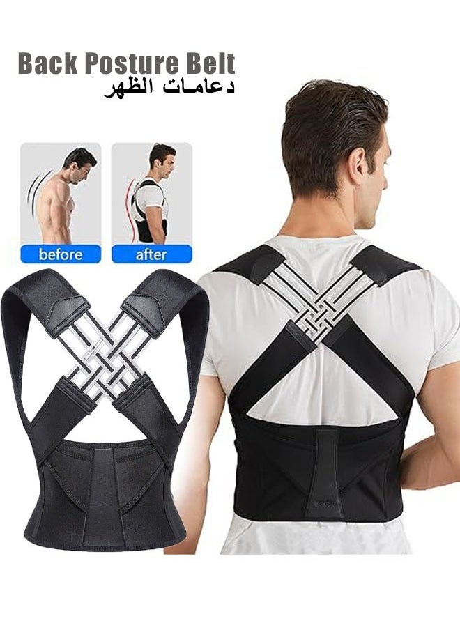 Super ZYouth Back Brace and Posture Corrector for Women and Men Adjustable Back Straightener Posture Corrector Scoliosis and Hunchback Correction Back Pain Spine Corrector Support  - Image 1