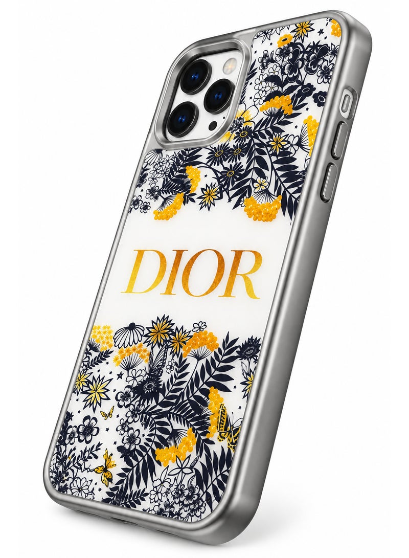 ديور جراب حماية متوافق مع iPhone 11 Pro Max بتصميمات متنوعة وإطار بمظهر لامع وظهر بنقشة كربون فايبر – حماية أنيقة وعصرية - Image 3