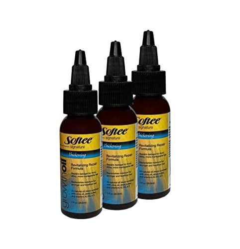 Softee Signature Thickening Growth Oil 1 oz (3 Pack) - Image 4