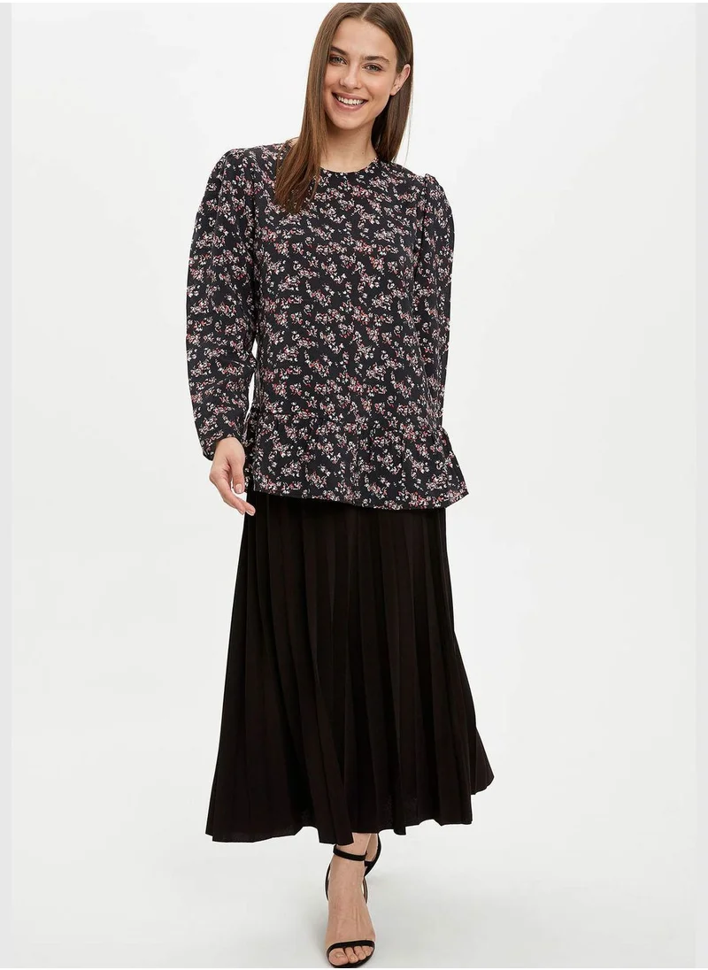 ديفاكتو Relaxed Fit Woven Tunic