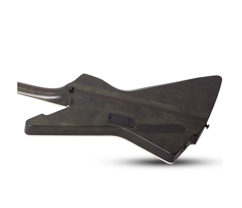 Schecter 1343 E-1 SLS Evil Twin Electric Guitar - Satin Black - Image 3