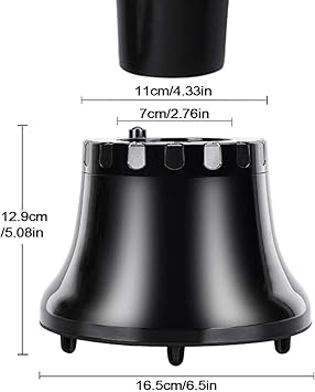 UUCOLOR Universal Hair Diffuser Suitable for 14 in to 26 in Adjustable Hair Dryer Diffuser Nozzle for Curly or Wavy Hair Styling - Image 4