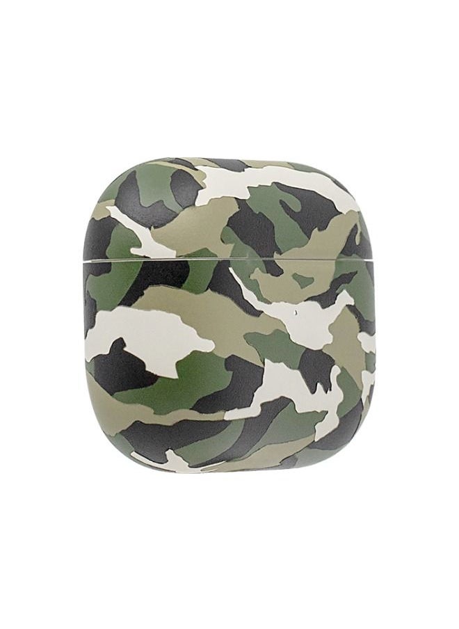 Customized Apple Airpods Pro Automotive Grade Scratch Resistant Paint Durable Adaptive EQ Inward Facing Microphone Army Camouflage Green Matte