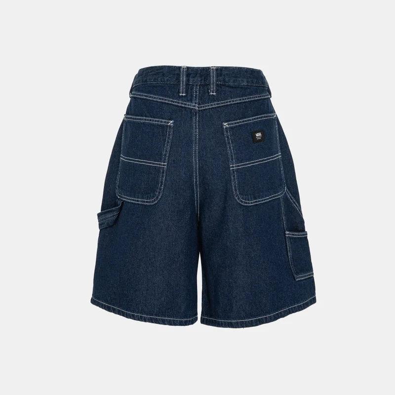 VANS Women's Groundwork Long Denim Shorts