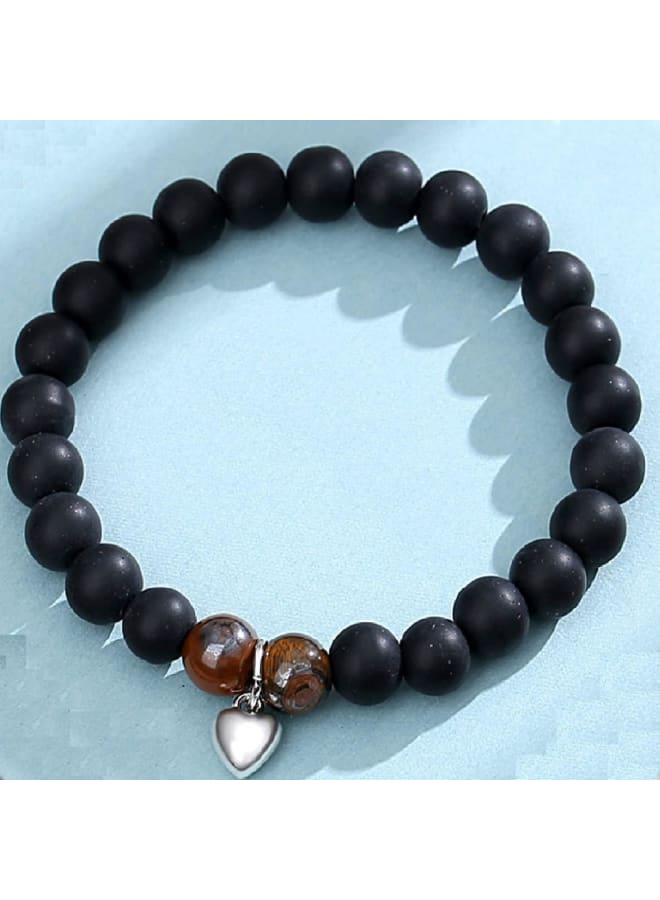 ACETHO Natural Stone Sister Bracelet,Bracelet Birthday Christmas Valentine's Day Inspirational Encouragement Gifts for Women with Gift Message Card - Image 3