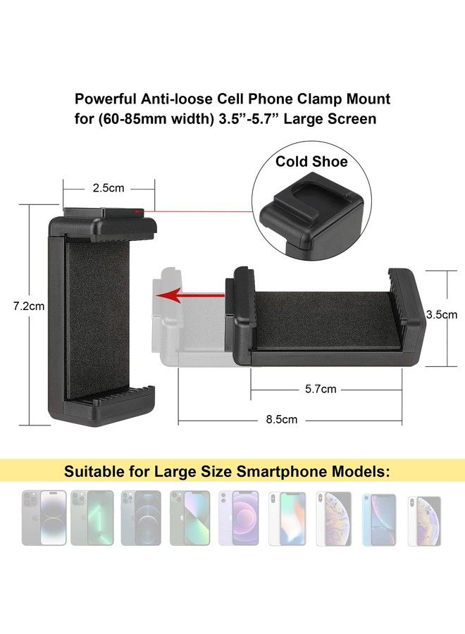 Fantaseal مثبت يدوي عالمي مريح مضاد للسقوط للهاتف الذكي مع حزام أمان عصا سيلفي محمولة لحامل الفلوغينج بعرض 60-85 مم لهواتف آيفون وسامسونج وتراكفون وأندرويد - Image 3